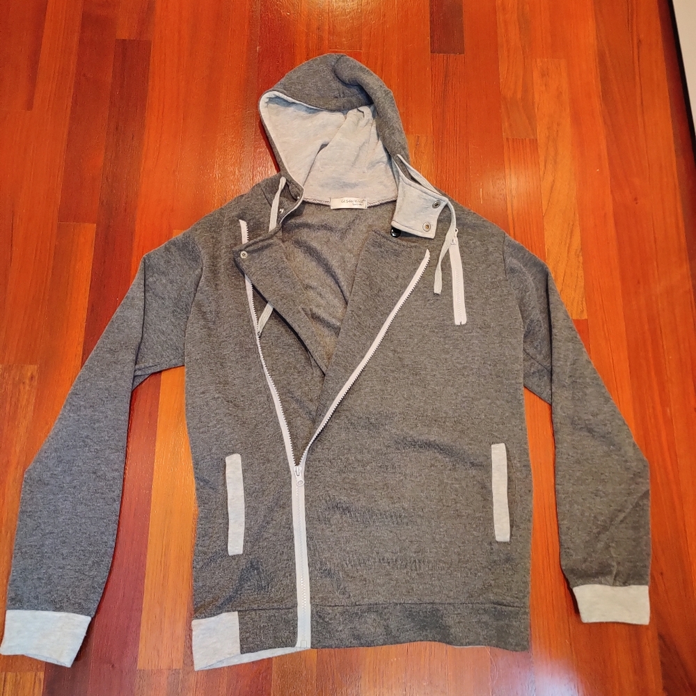 Grey hoodie